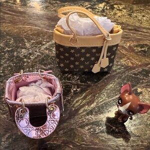 Miniature Handbags and Accessories Set